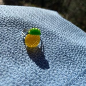 Handmade pineapple ring